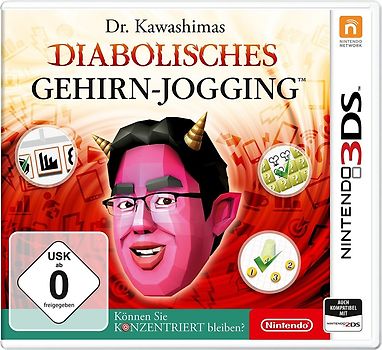 Dr. Kawashimas Diabolisches Gehirn-Jogging - Können Sie konzentriert bleiben? Nintendo 3DS