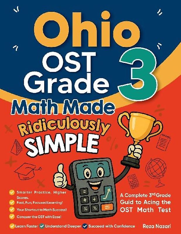 Ohio OST Grade 3 Math Made Ridiculously Simple