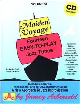Maiden Voyage: Fourteen Easy to Play Jazz Tunes -  Jamey Aebersold Jazz