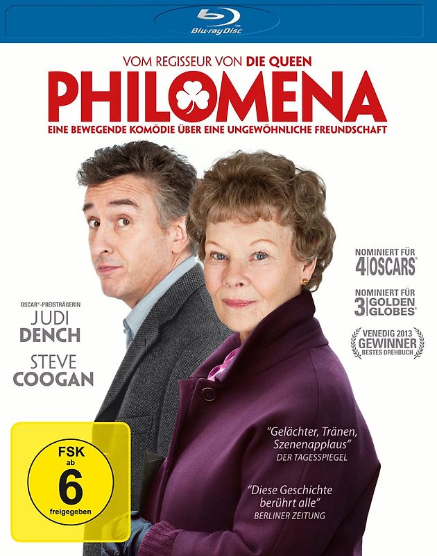 Philomena Blu-ray Disc