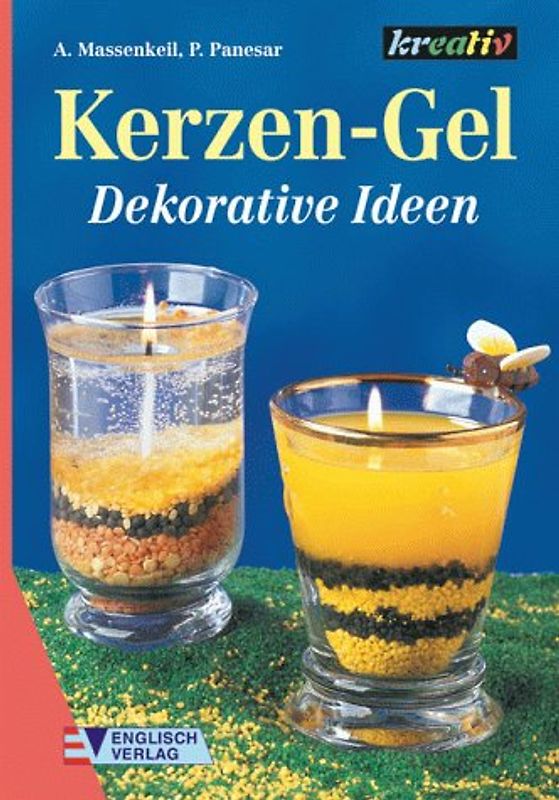 Kerzen-Gel. Dekorative Ideen