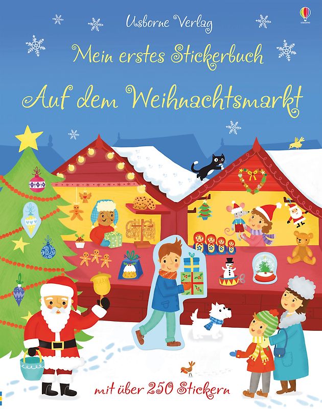 Mein erstes Stickerbuch: Auf dem Weihnachtsmarkt