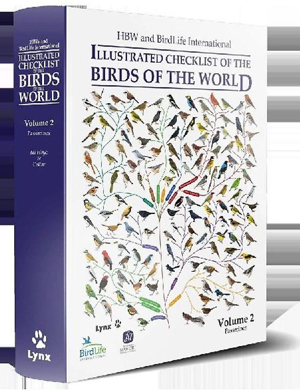 HBW and BirdLife International Illustrated Checklist of the Birds of the World vol.2