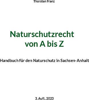 Naturschutzrecht von A bis Z