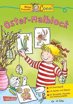 Conni Gelbe Reihe (Beschäftigungsbuch): Conni - Oster-Malblock