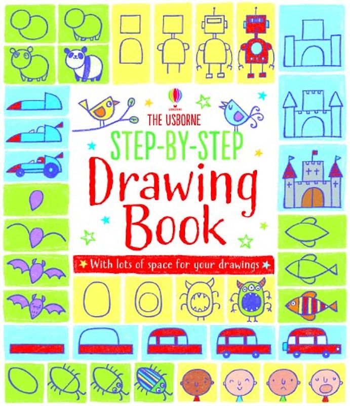 Step-by-Step Drawing Book - Watt, Fiona