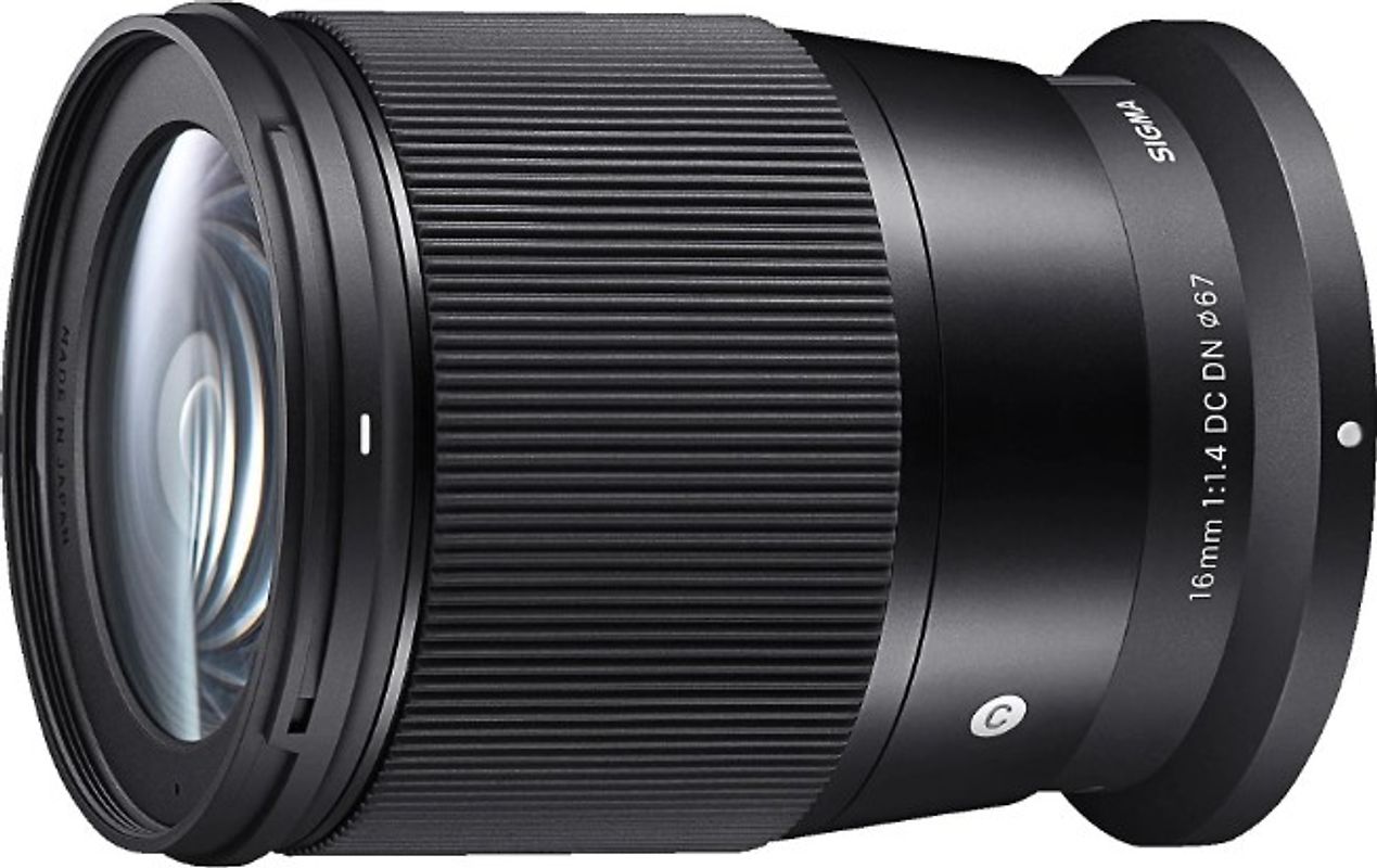 Sigma C 16 mm F1.4 DC DN 67 mm Filtergewinde (Nikon Z Anschluss) schwarz