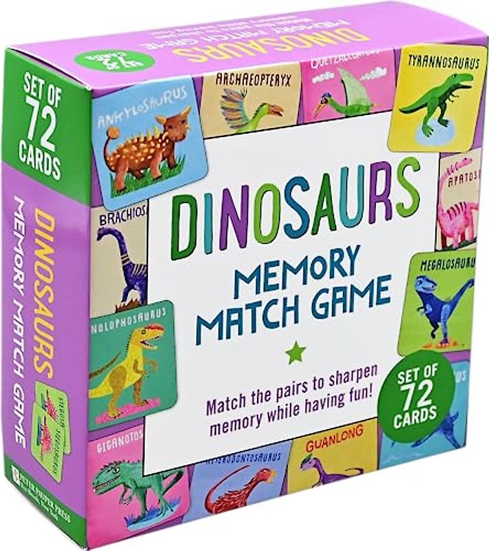 Dinosaurs Memory Match Game