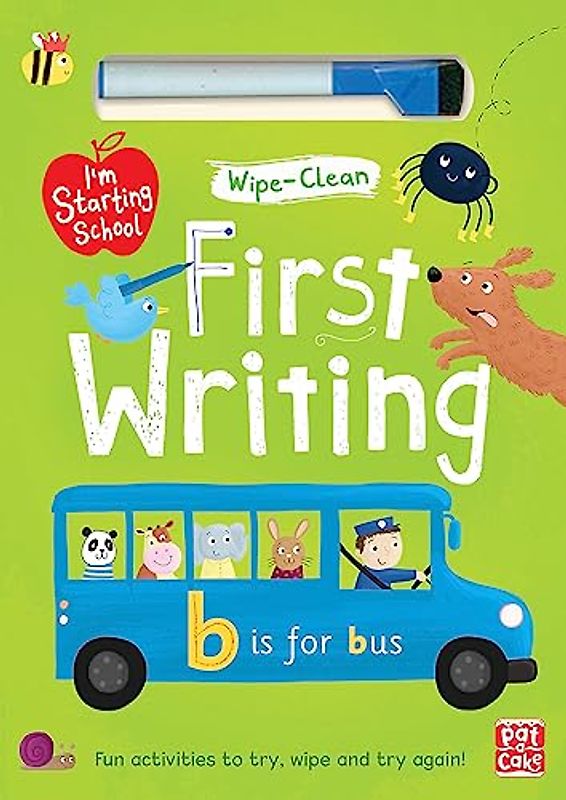 First Writing: Wipe-clean book with pen (I'm Starting School, Band 3)