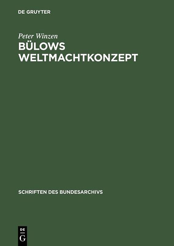 Bülows Weltmachtkonzept