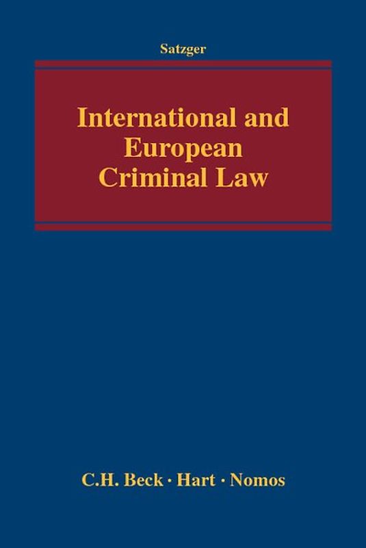 International and European Criminal Law