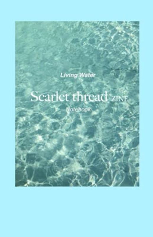 Living Water Notebook: Aesthetic water surface textured cover notebook (size 5.06'x7.81') with 160 ruled pages for journaling, taking notes or jotting down creative ideas