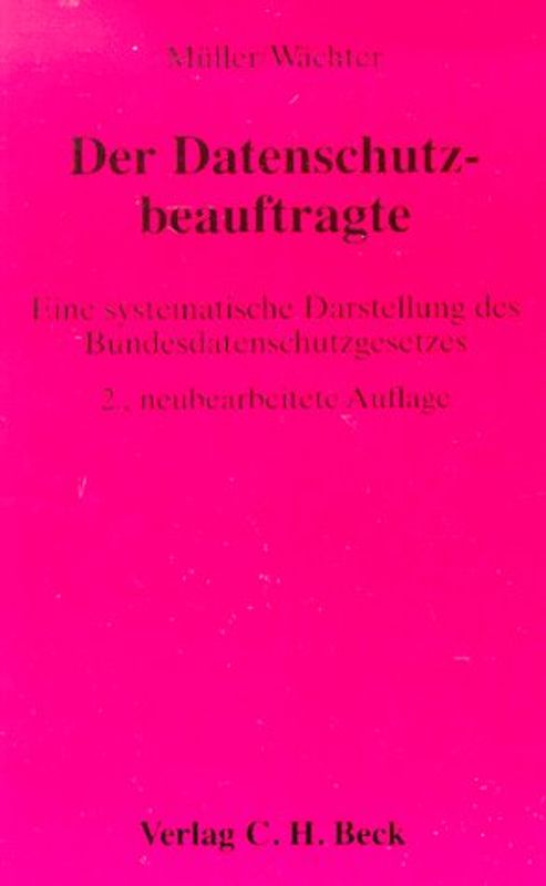 Der Datenschutzbeauftragte