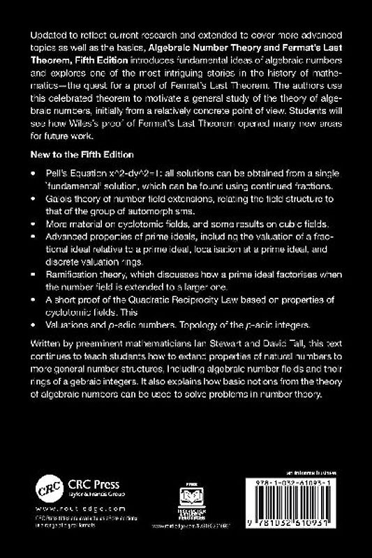 Algebraic Number Theory and Fermat's Last Theorem
