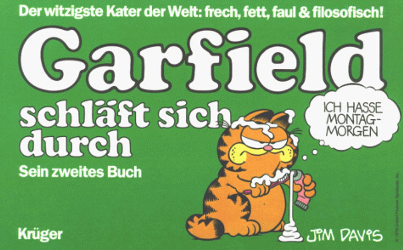 Garfield - Sein Buch / Garfield schläft sich durch. Zweites Buch