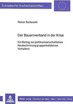 Der Bauernverband in der Krise