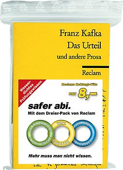 Das Urteil und andere Prosa