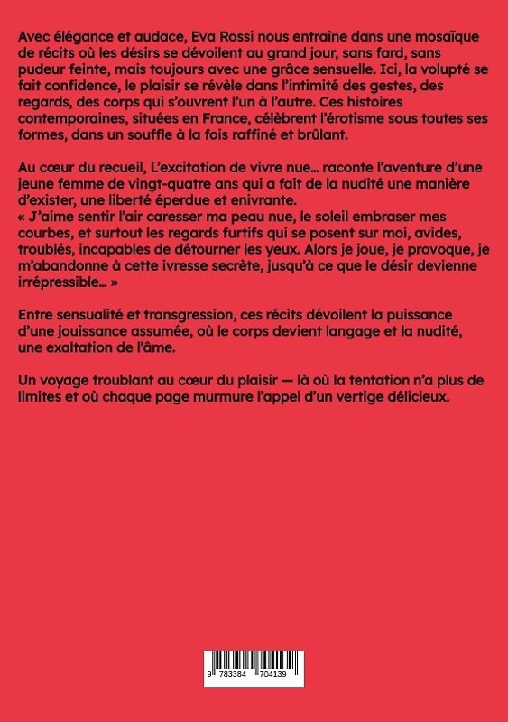 L'excitation de vivre nue...