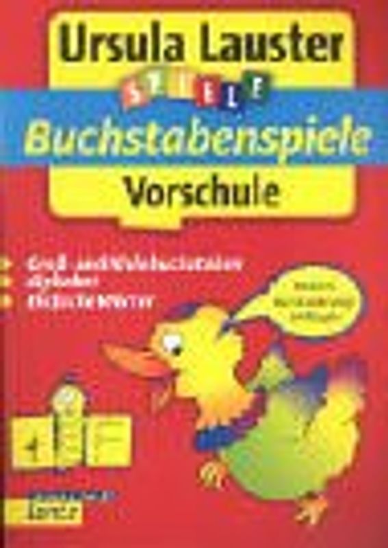 Buchstabenspiele Vorschule