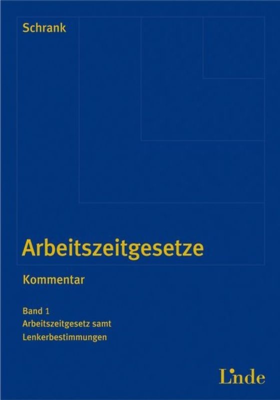 Arbeitszeitgesetze. Kommentar