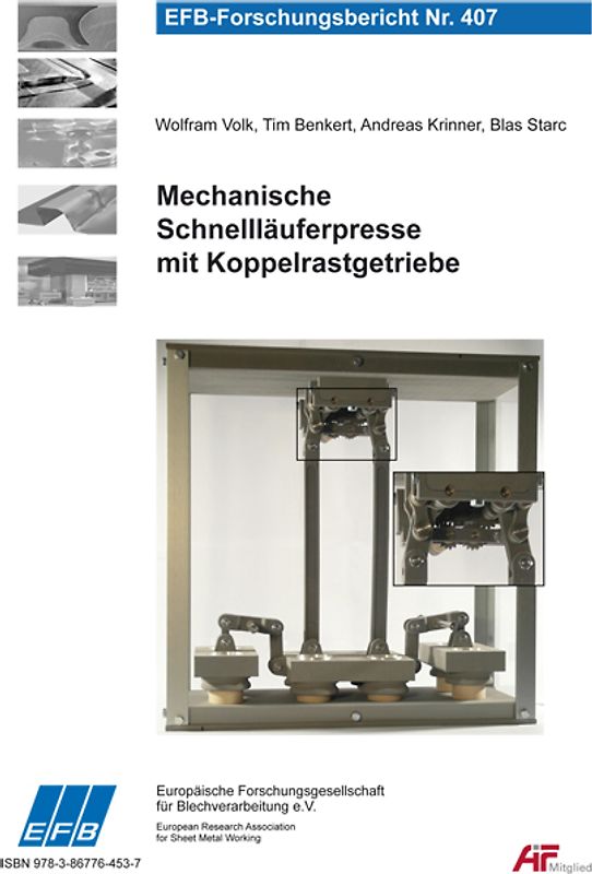 Mechanische Schnellläuferpresse mit Koppelrastgetriebe