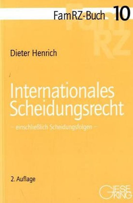 Internationales Scheidungsrecht