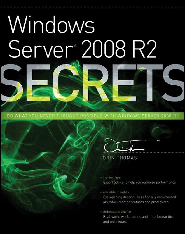Windows Server 2008 R2 Secrets