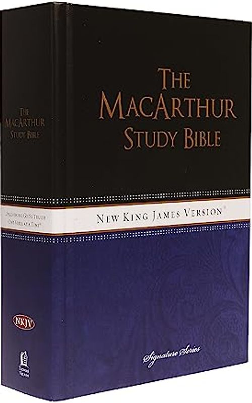 MacArthur Study Bible-NKJV-Large Print