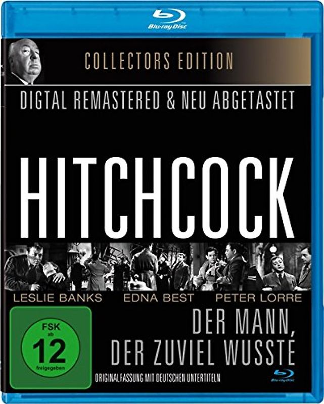 Alfred Hitchcock: Der Mann, der zuviel wußte Blu-ray Disc