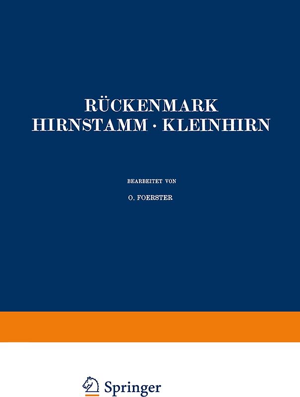 Rückenmark Hirnstamm · Kleinhirn