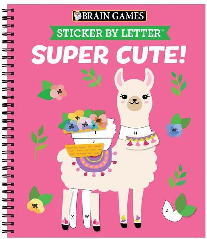 Brain Games - Sticker by Letter: Super Cute!