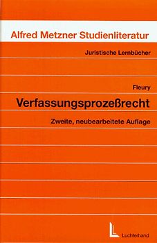 Verfassungsprozessrecht