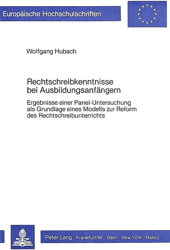 Rechtschreibkenntnisse bei Ausbildungsanfängern