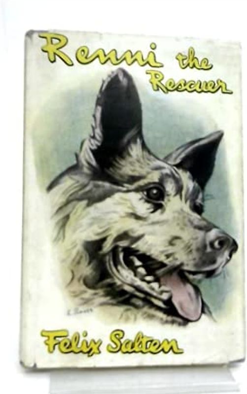 Renni the rescuer felix salter: Dog Notebook Journal - Matte Finish - 6" × 9"inches - 110 pages blank- High Quality Cover Design