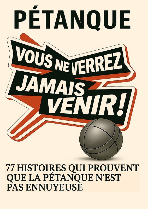 Pétanque Comme vous ne l'avez jamais vu