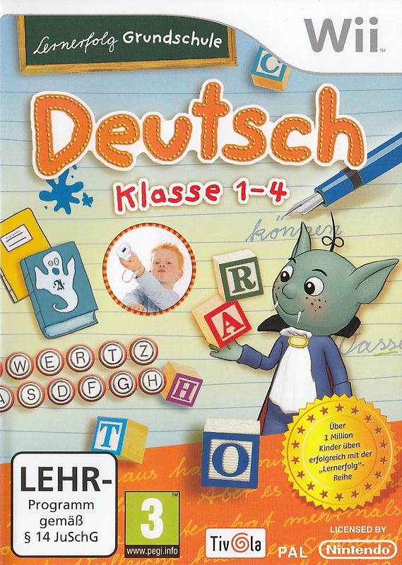Lernerfolg Grundschule: Deutsch - Klasse 1-4 Nintendo Wii