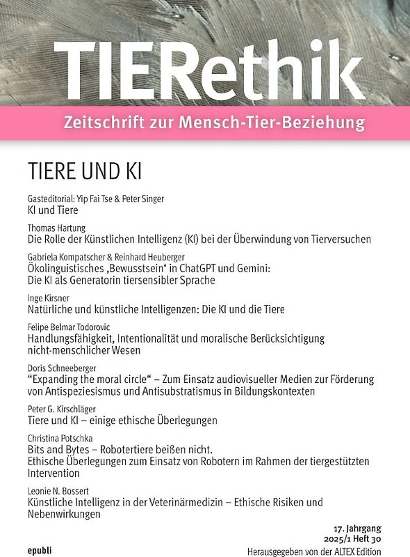 TIERethik (17. Jahrgang 2025/1)