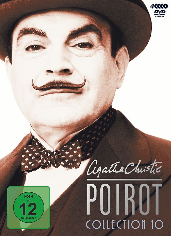 Agatha Christie - Poirot Collection 10 [4 DVDs] DVD