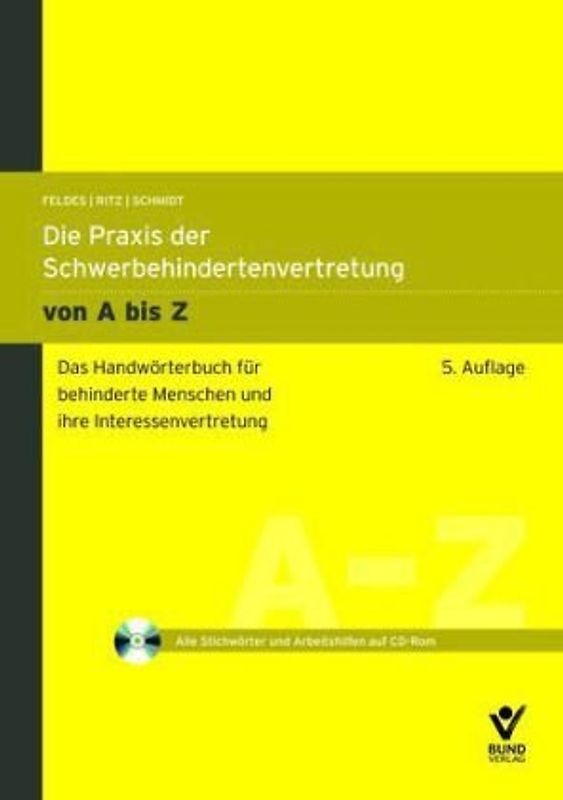 Die Praxis der Schwerbehindertenvertretung von A bis Z