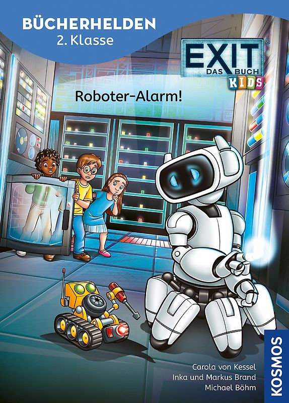 EXIT® - Das Buch, Bücherhelden 2. Klasse, Roboter-Alarm!