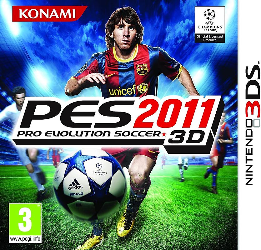 PES 2011 - Pro Evolution Soccer 3D [UK Import] Nintendo 3DS