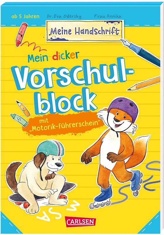 Mein dicker Vorschulblock mit Motorik-Führerschein
