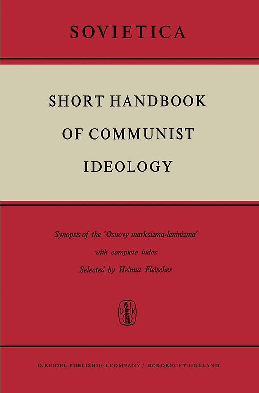 Short Handbook of Communist Ideology