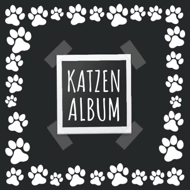 Katzen Album: tolles Fotoalbum für alle Katzenhalter | Erinnerungsalbum | Geschenkidee für Katzenbesitzer | Katzenalbum zum Festhalten schöner Momente mit deiner Katze
