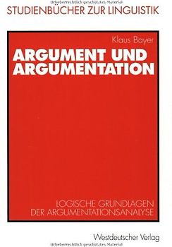 Argument und Argumentation