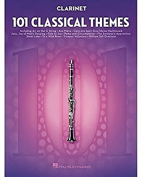 101 Classical Themes -For Clarinet- (Book): Noten, Sammelband für Klarinette