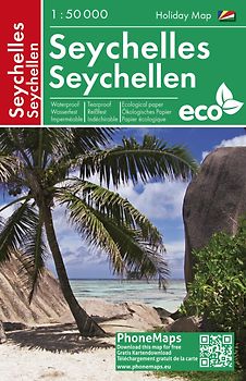 Seychellen, Freizeitkarte 1:50 000