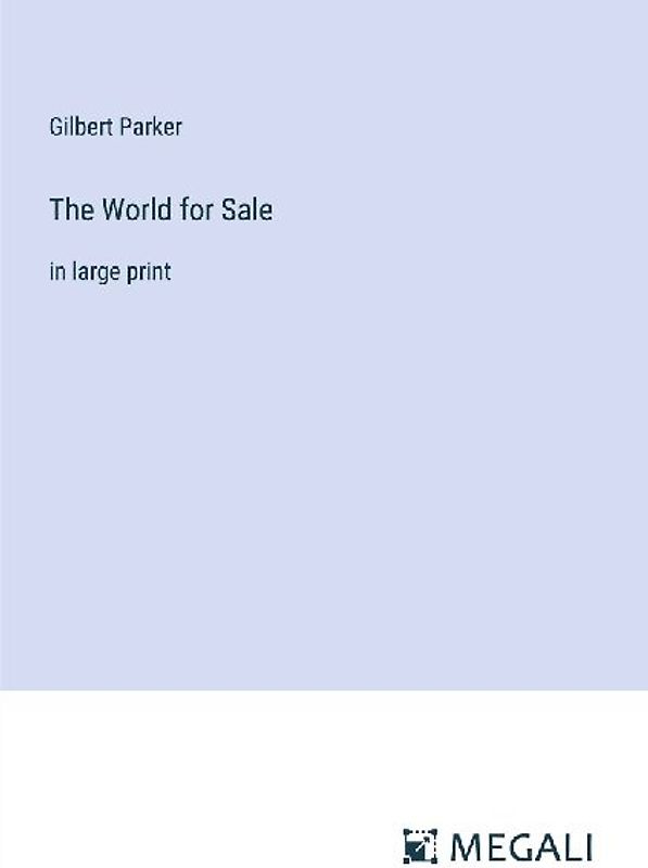 The World for Sale