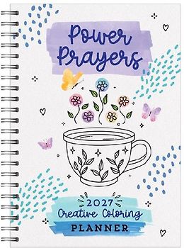 2027 Power Prayers Creative Coloring Planner