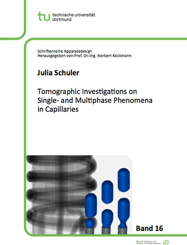Tomographic Investigations on Single- and Multiphase Phenomena in Capillaries